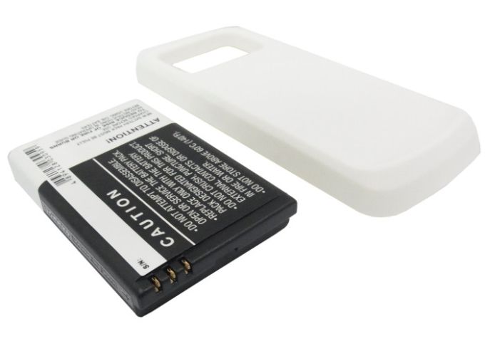 Batteri till Nokia N97 - 3.000 mAh - Vit
