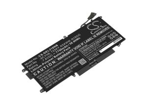 Batteri till Dell Latitude E5289 mfl - 7.200 mAh
