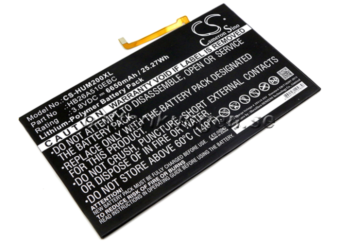 Batteri till Huawei Mediapad M2 10.0 mfl - 6.650 mAh