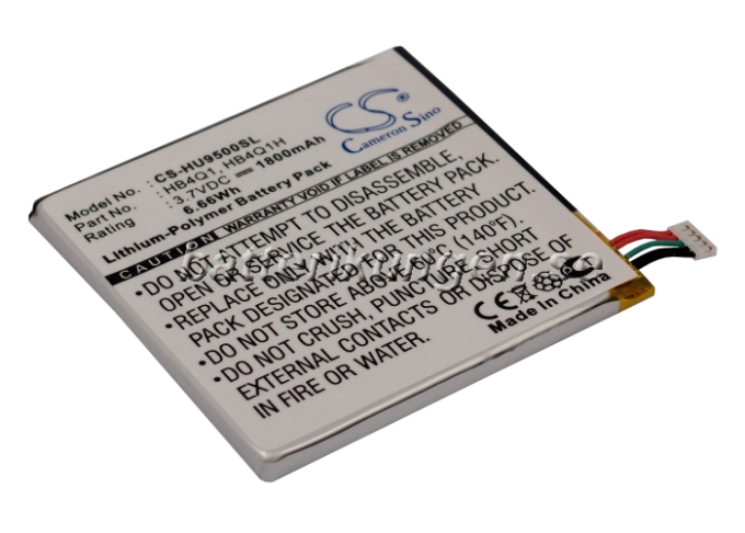 Batteri till Huawei U9500 mfl - 1.800 mAh