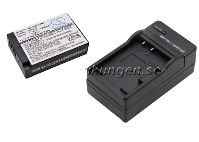 Canon som ersätter LP-E17 - 960 mAh + laddare