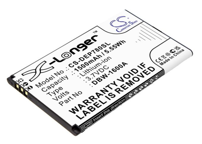 Batteri till Doro 7010 mfl - 1.500 mAh