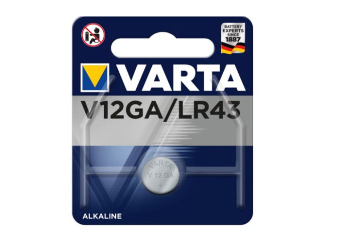 1 st Varta LR43 batteri