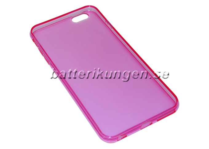 iPhone 6 plus mobilskal - Ljusrosa genomskinlig