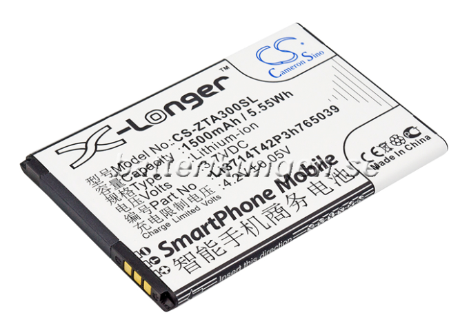 Batteri till ZTE Blade A3 mfl - 1.500 mAh