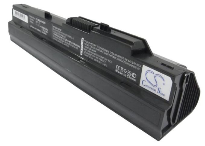 Batteri till MSI Wind 90 mfl - svart - 6.600 mAh