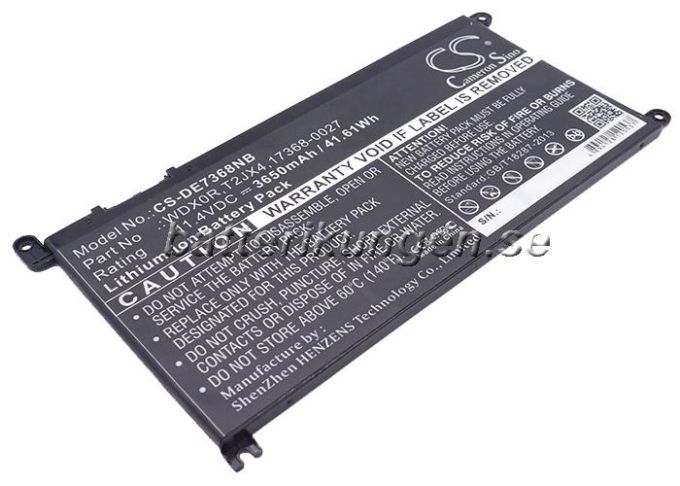 Batteri till Dell Inspiron 13 7368 - 3.650 mAh