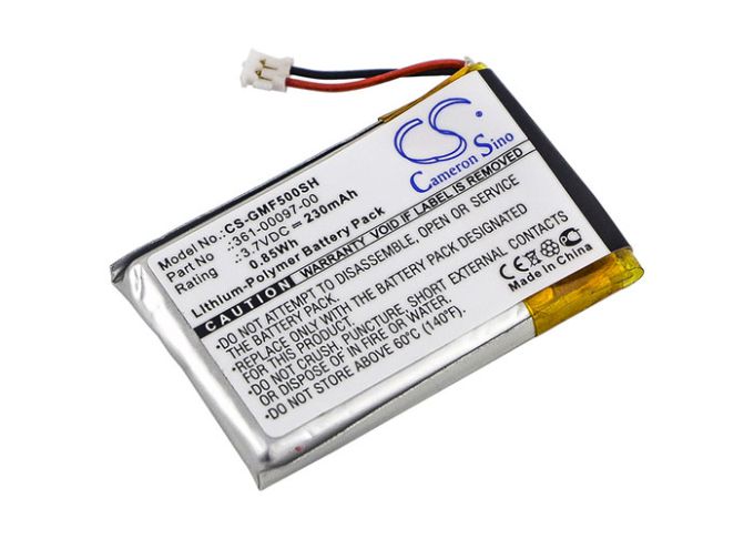 Batteri till Garmin Approach S60 mfl - 230 mAh