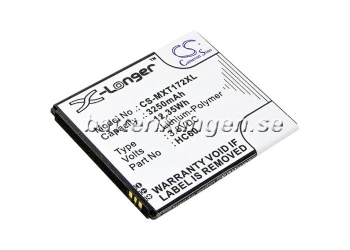 Batteri till Motorola Moto C Plus mfl - 3.750 mAh