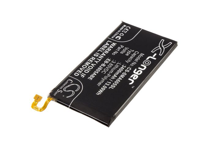 Batteri till Samsung Galaxy A6 Plus 2018 Duos mfl - 3.400 mAh