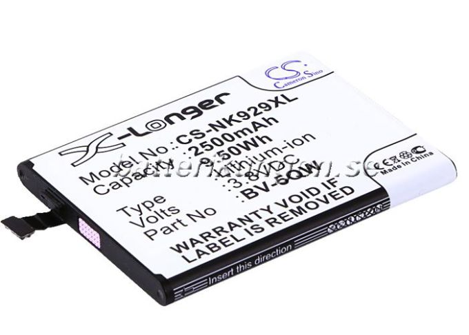 Batteri till Microsoft Lumia 929 mfl  - 2.500 mAh