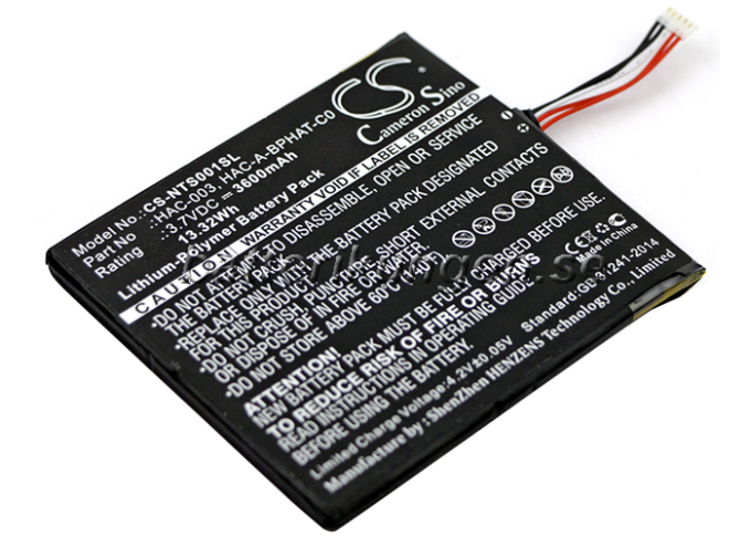 Batteri till Nintendo Switch HAC-001 - 3.600 mAh