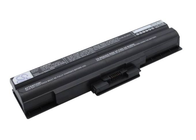 Batteri till Sony VAIO VGN-AW41 mfl - 4.400 mAh - Svart