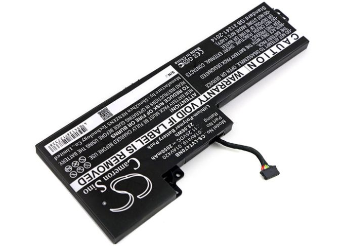 Batteri till Lenovo ThinkPad T470 mfl - 2.050 mAh