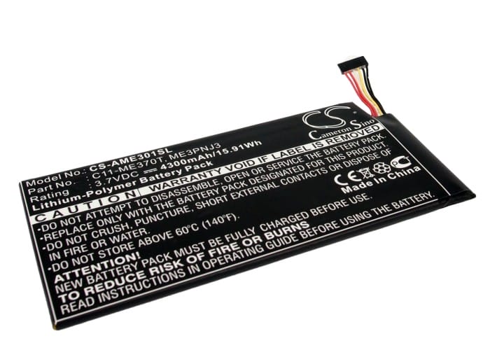 Batteri till Asus MeMO Pad ME301T mfl - 4.300 mAh