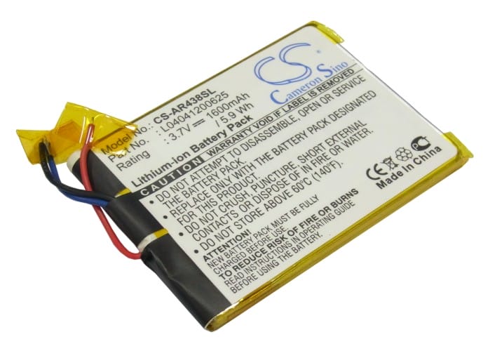 Batteri till Archos 43 Internet Tablet mfl