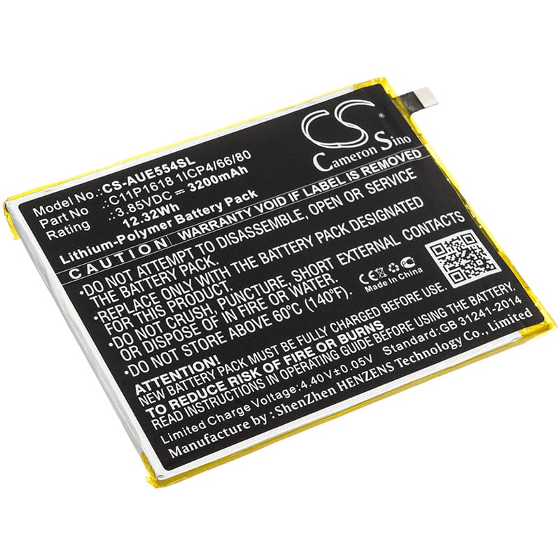 Batteri till Asus ZenFone 4 mfl - 3.200 mAh