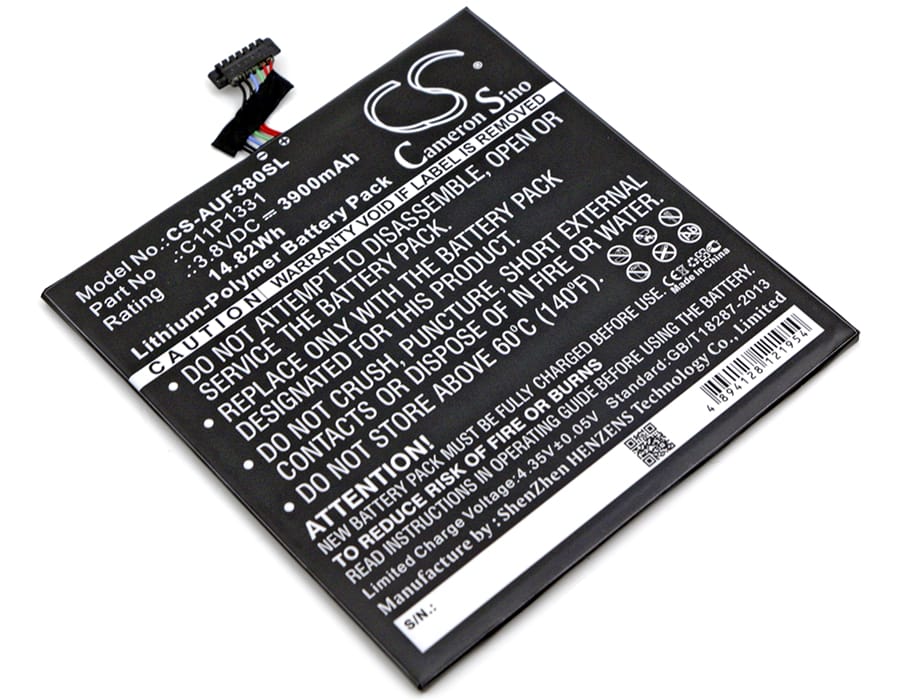 Batteri till Asus Fonepad 8 Dual Sim mfl - 3.900 mAh