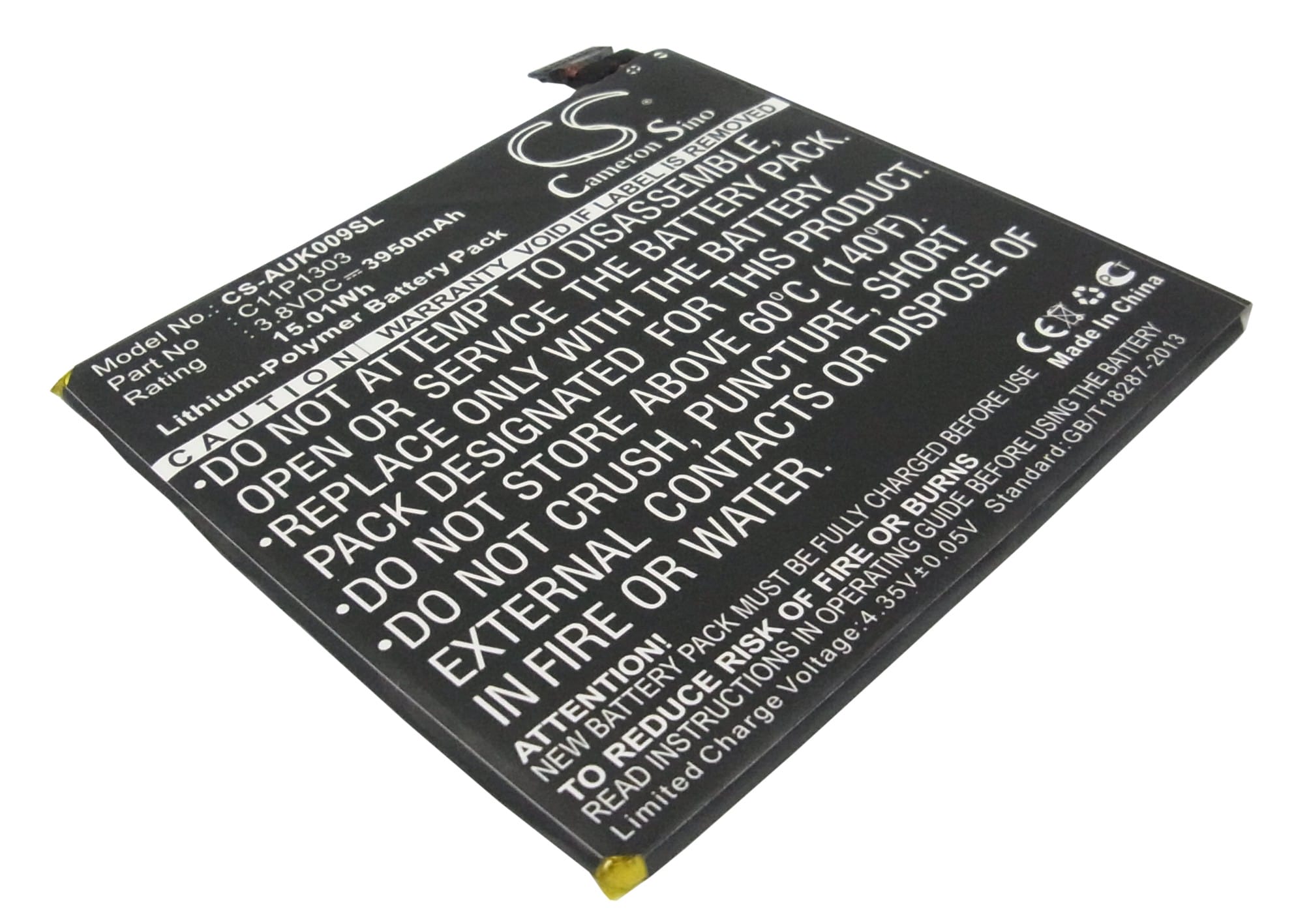 Batteri till Google Nexus 7 2nd mfl - 3.950 mAh