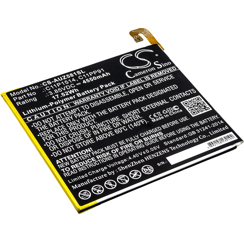 Batteri till Asus ZenPad Z8 mfl - 4.550 mAh