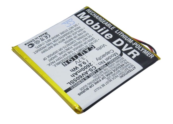 Batteri till Archos AV605 20 GB mfl - 2.500 mAh