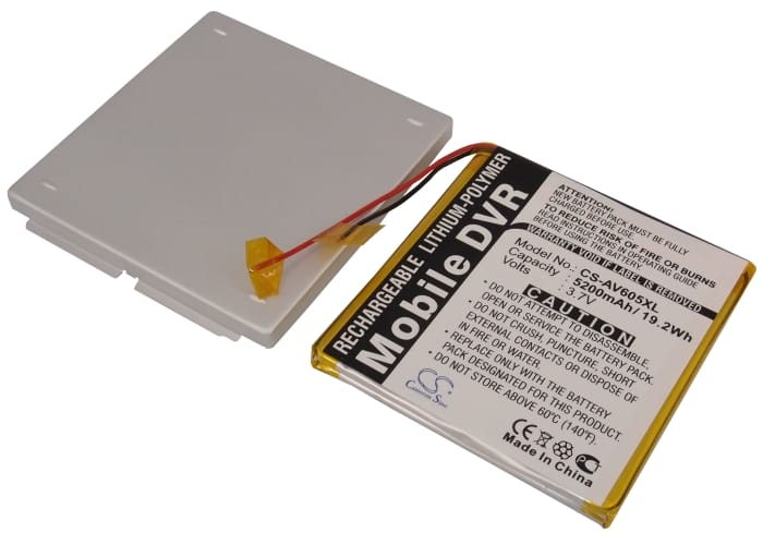 Batteri till Archos AV605 mfl - 5.200 mAh