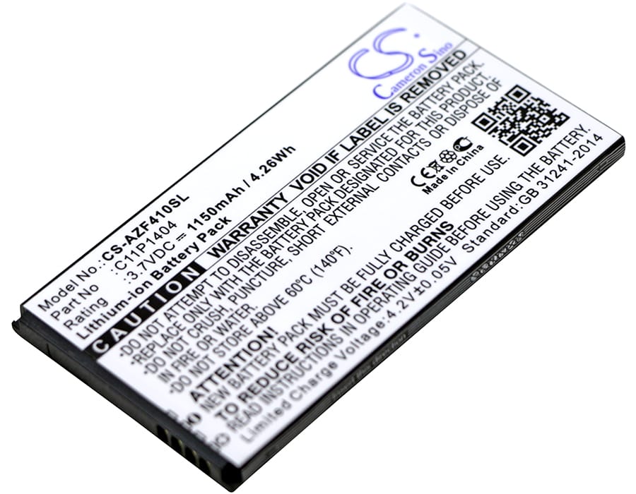 Batteri till Asus ZenFone 4 A400CG mfl - 1.150 mAh