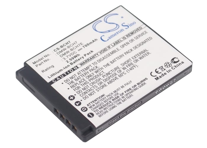 Batteri till Panasonic som ersätter DMW-BCH7