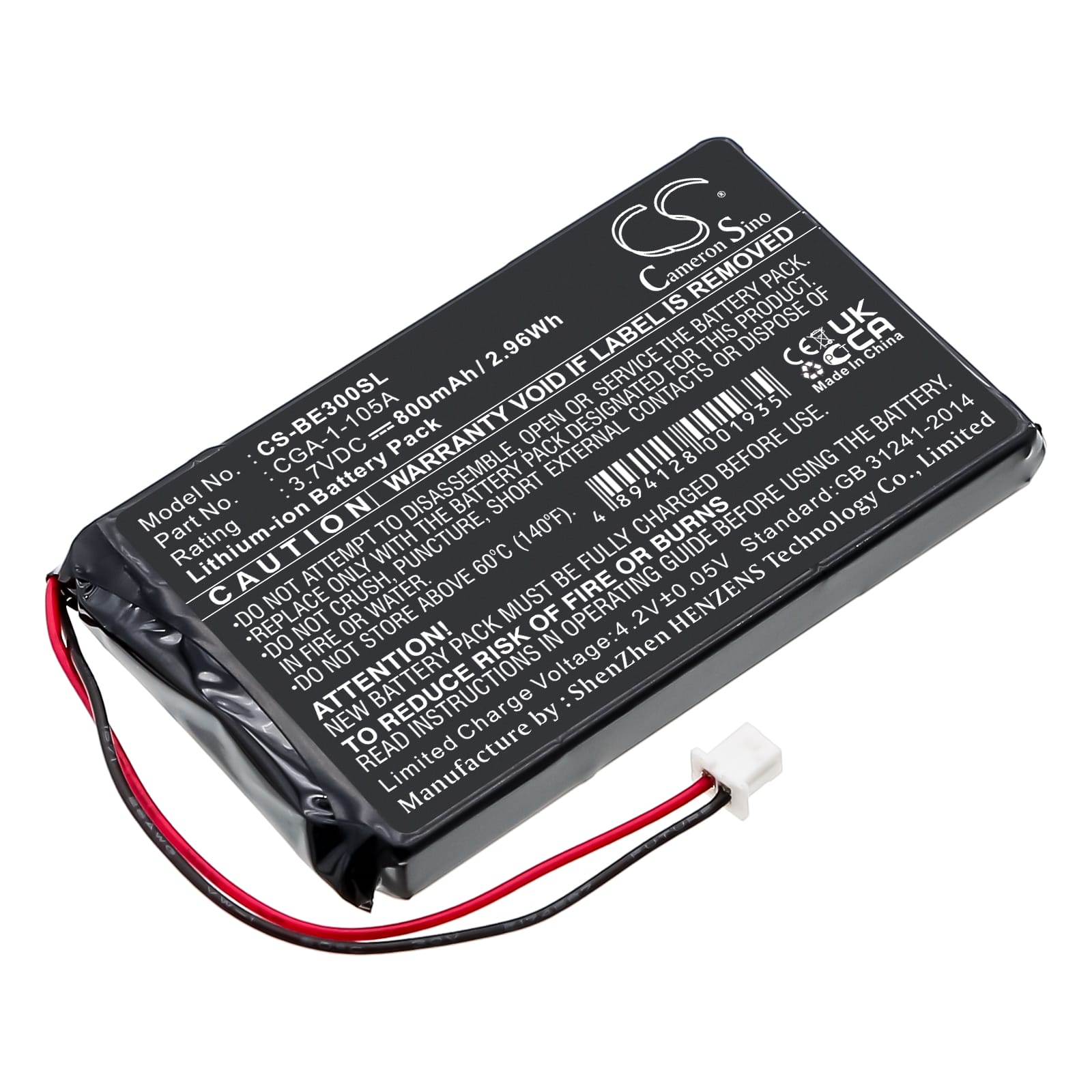 Batteri till Casio Cassiopeia BE-300 / BE500