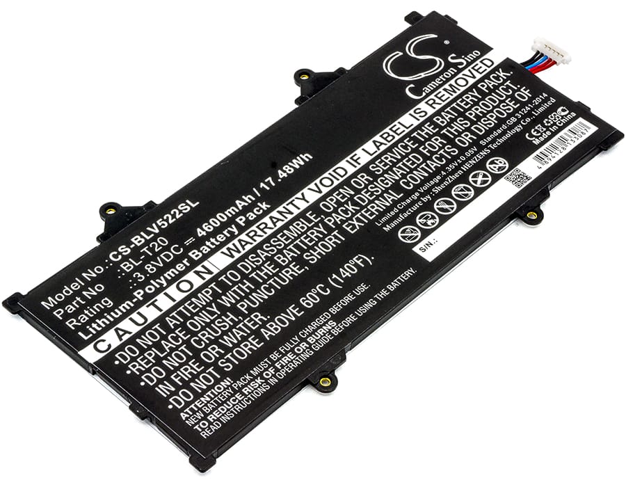 Batteri till LG G Pad X 8.0 mfl - 4.600 mAh