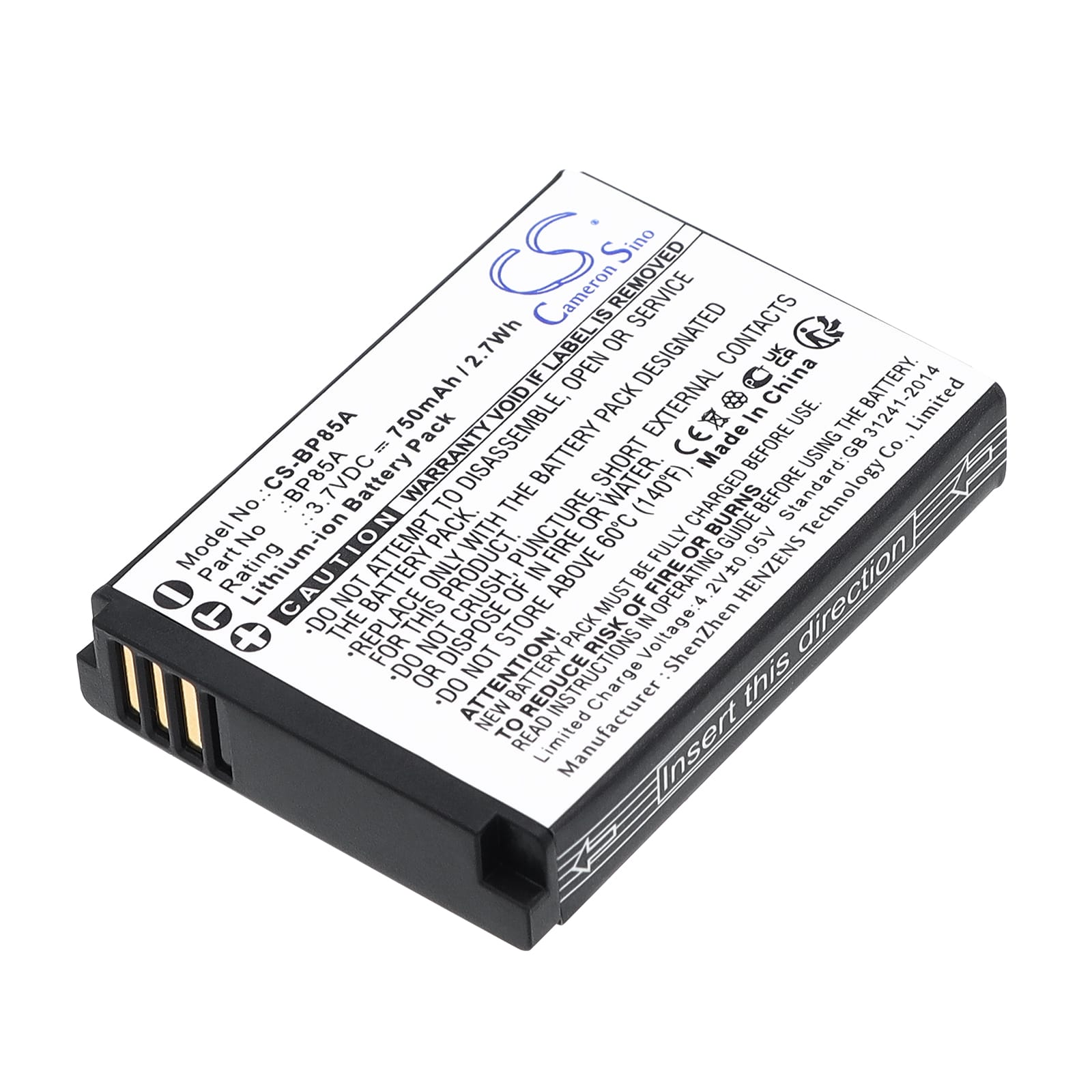 Batteri till Samsung som ersätter BP85A mfl