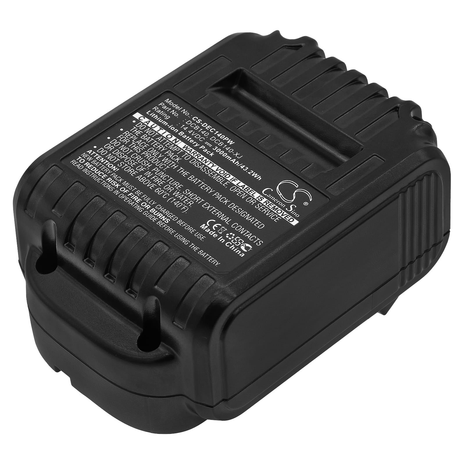 Batteri till Dewalt XR Li-Ion 14.4V mfl - 3.000 mAh