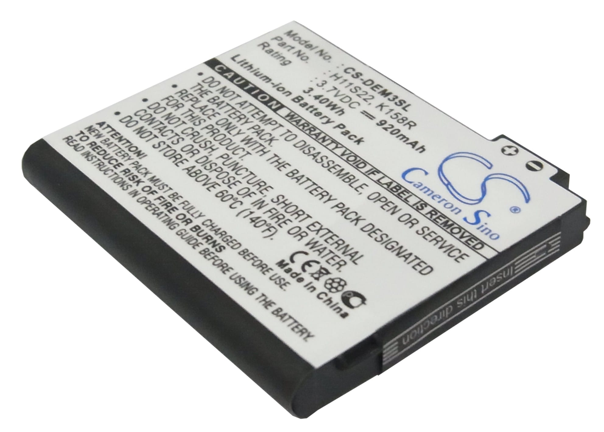Batteri till Dell Mini 3 mfl