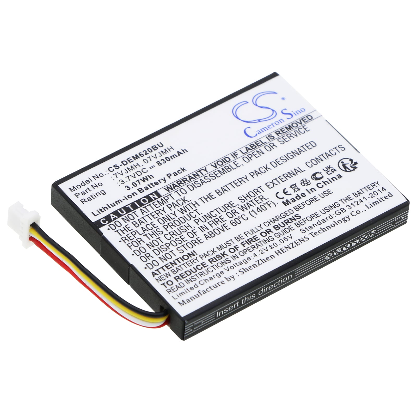 Batteri till Dell PowerEdge M620 mfl