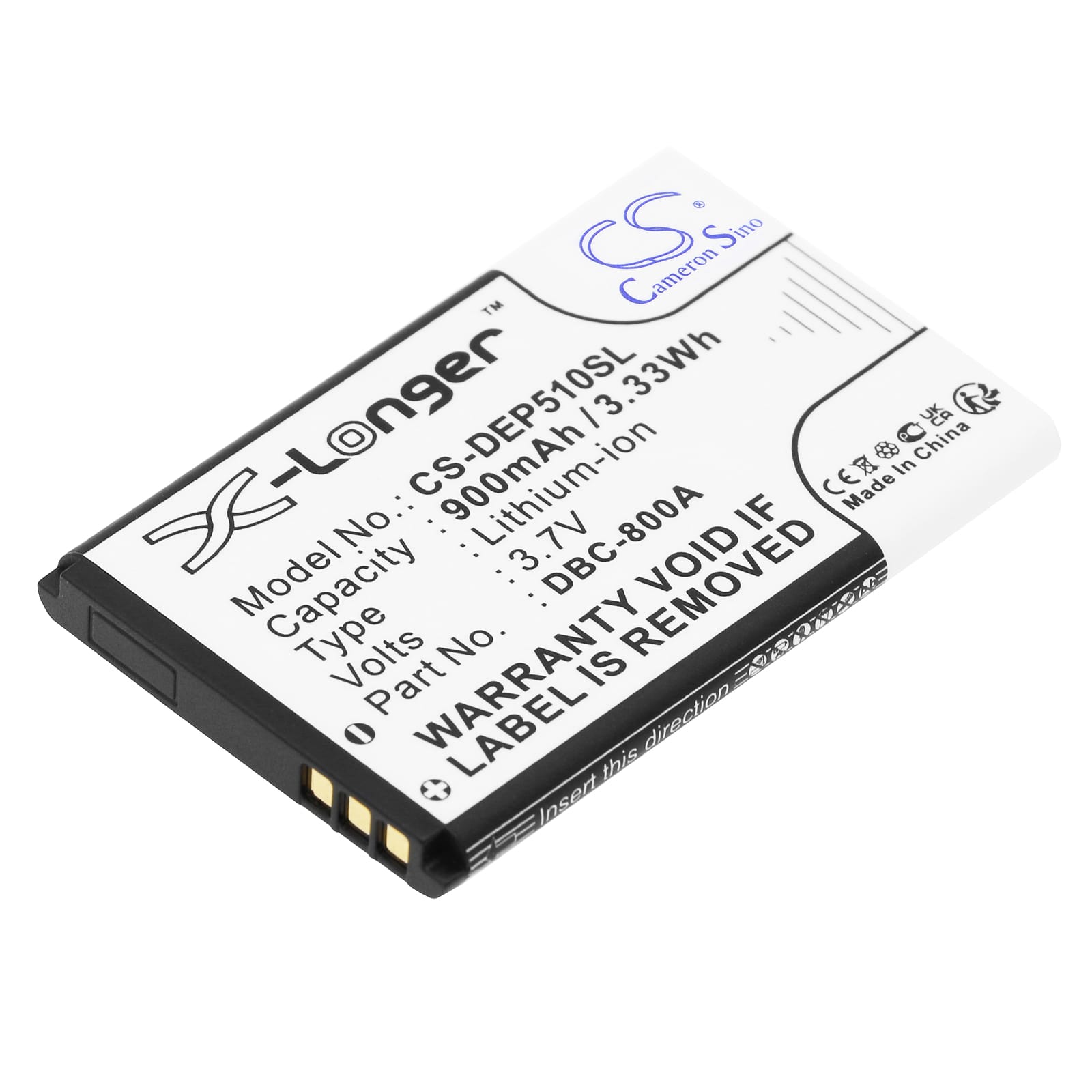 Batteri till Doro PhoneEasy 510 mfl