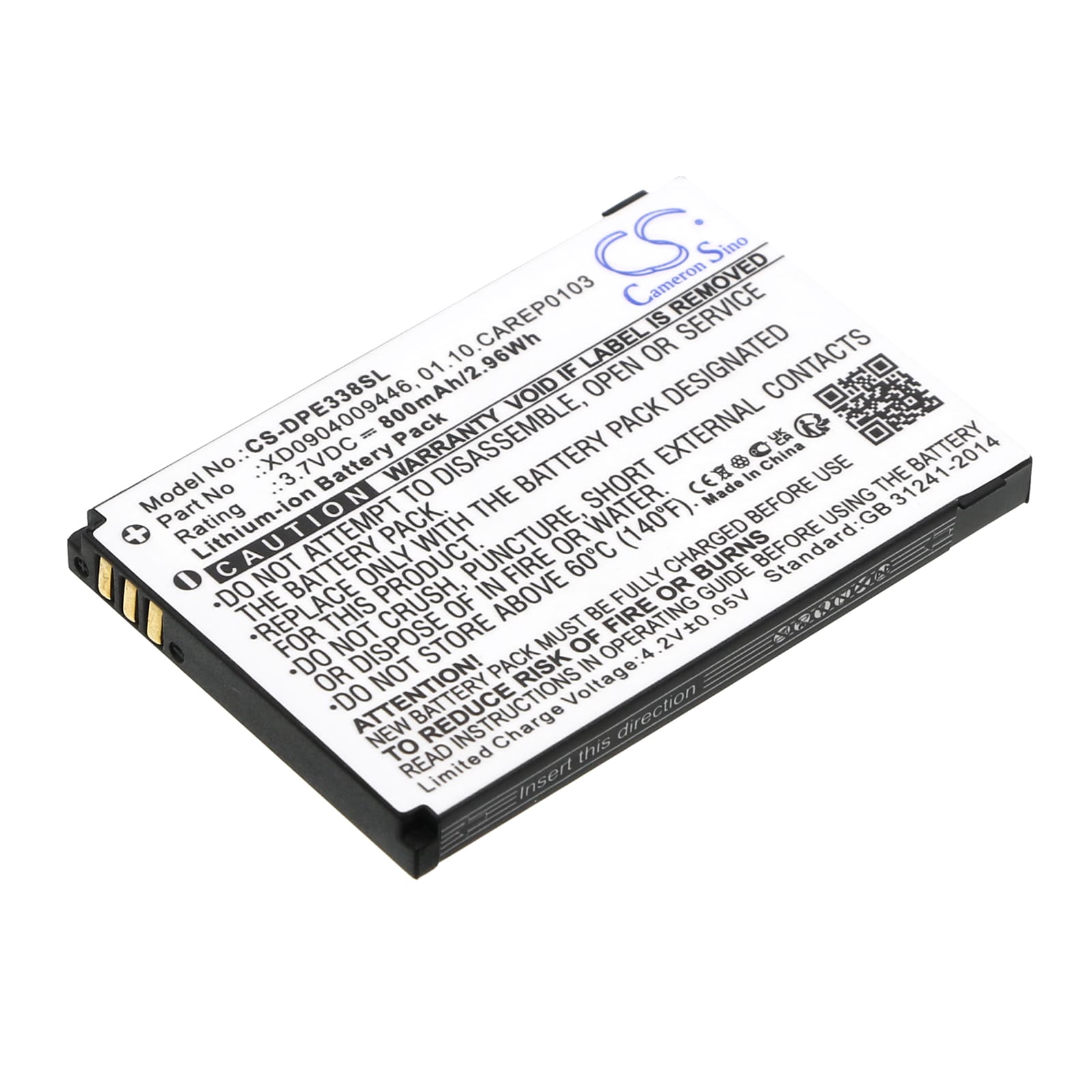 Batteri till Doro PhoneEasy 334 mfl