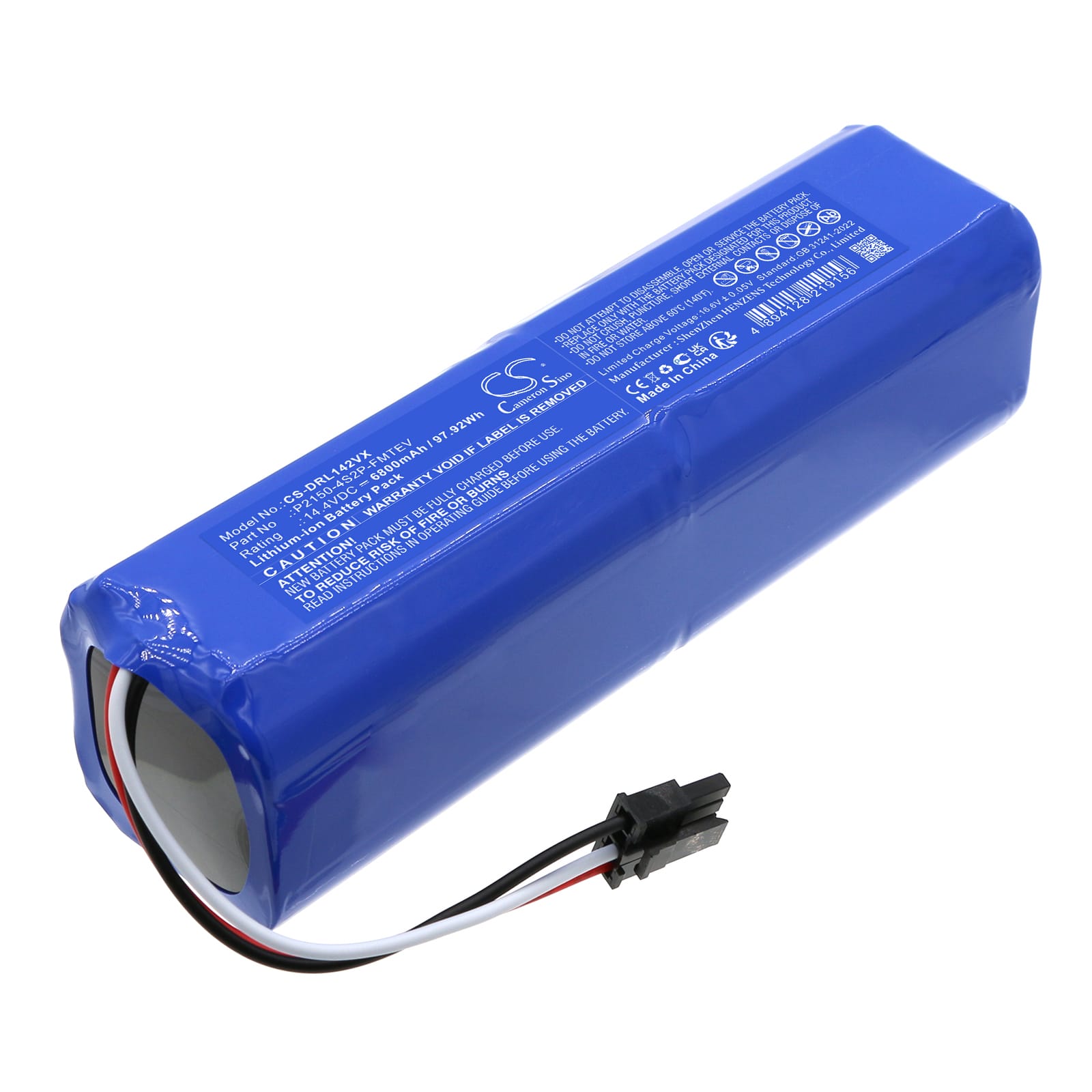 Batteri till Dreame D9 Max Gen 2 mfl - 6.800 mAh
