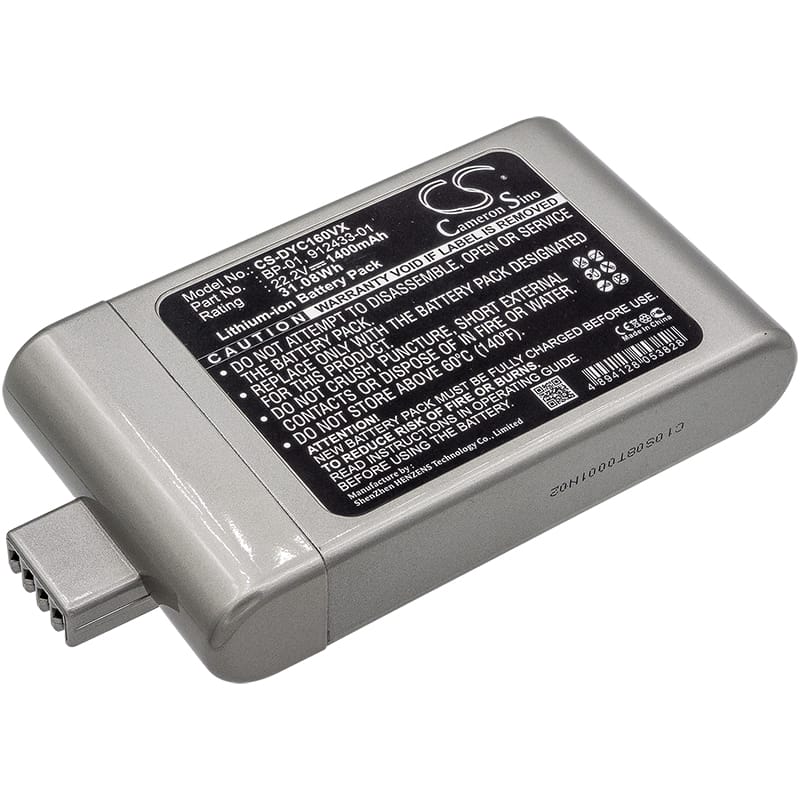 Batteri till Dyson DC-16 mfl - 1.400 mAh
