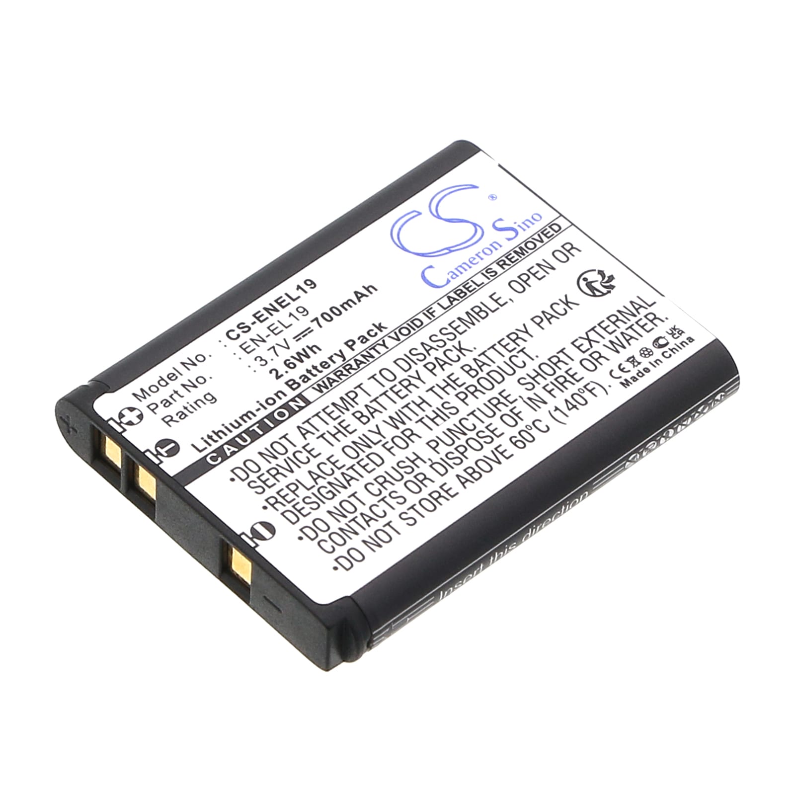 Batteri till Nikon som ersätter EN-EL19