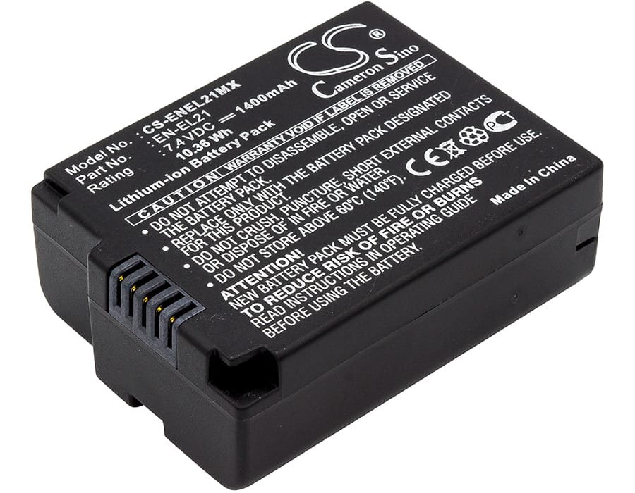 Batteri till Nikon som ersätter EN-EL21 - 1.400 mAh