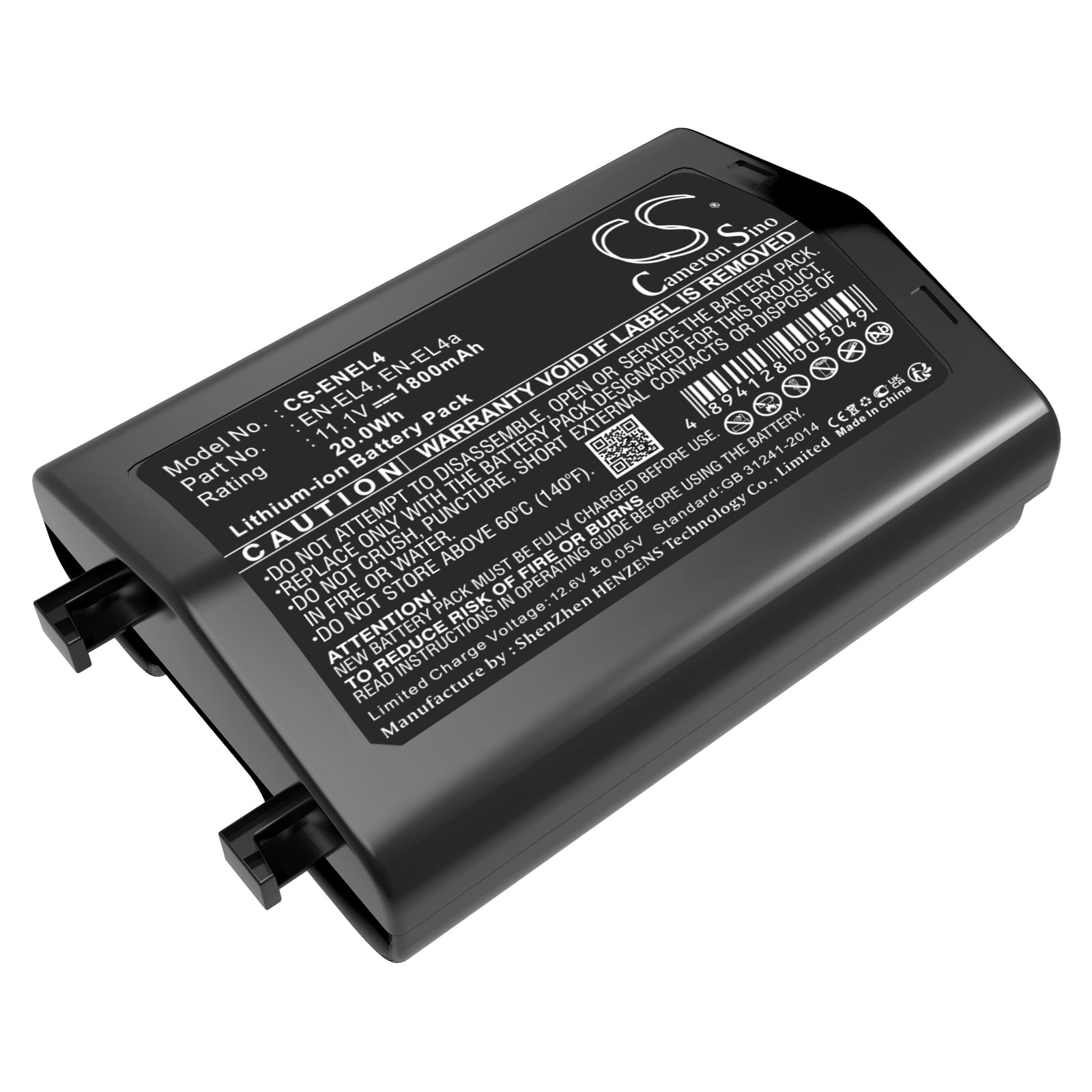 Batteri till Nikon som ersätter EN-EL4