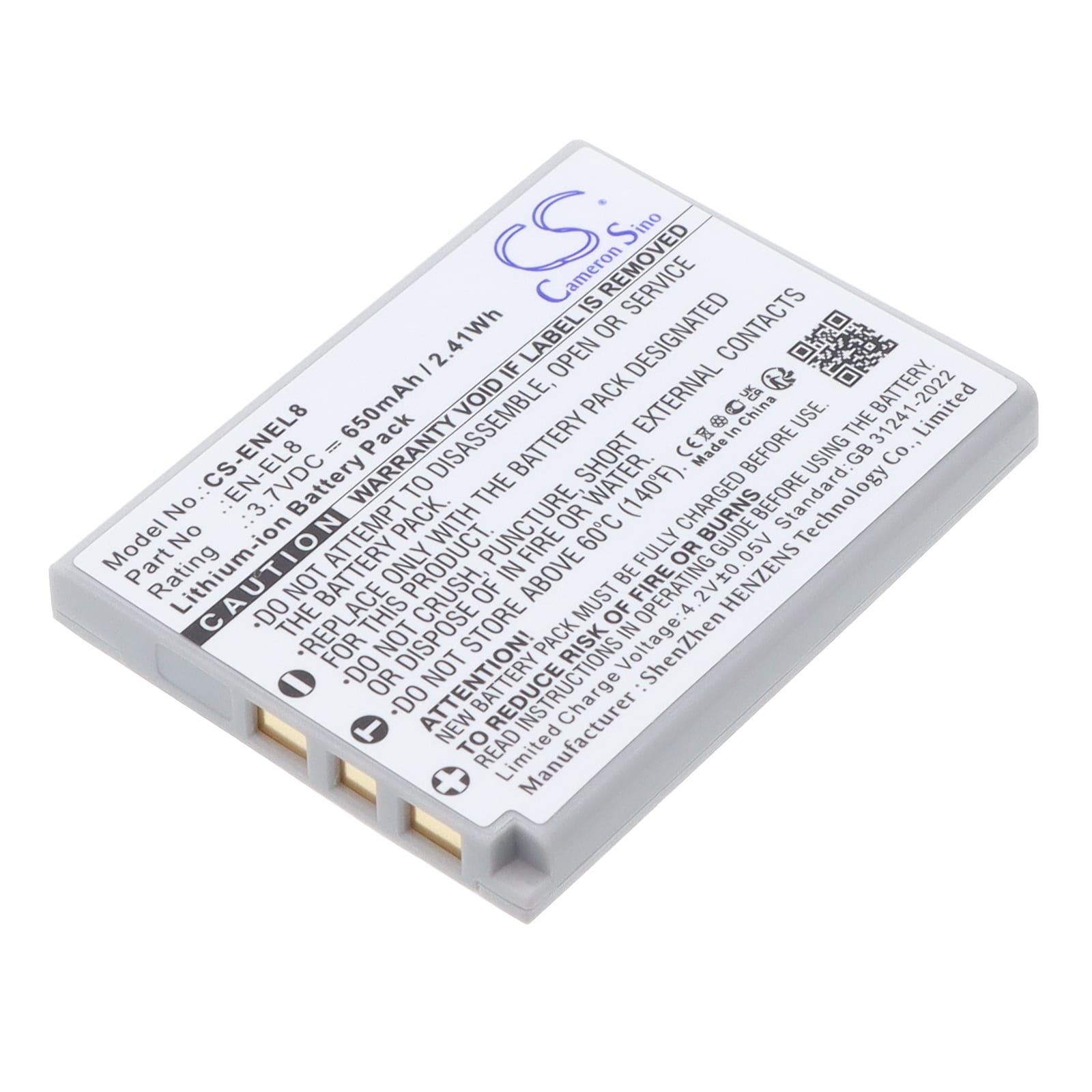 Batteri till Nikon - EN-EL8