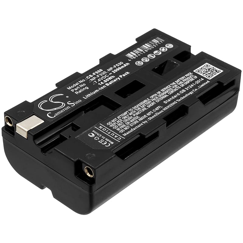 Batteri till Sony som ersätter NP-F550 mfl