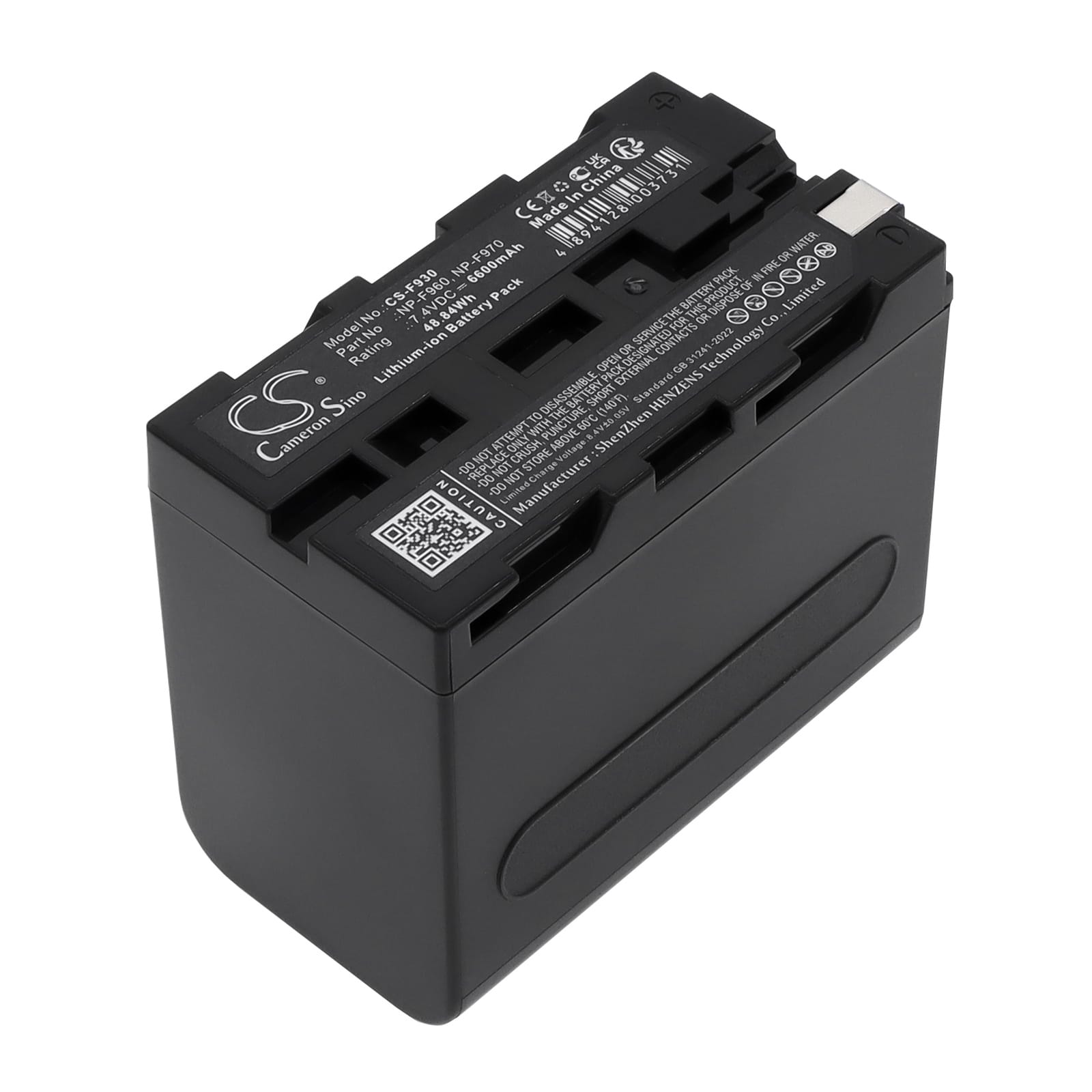 Batteri till Sony som ersätter NP-F930 mfl