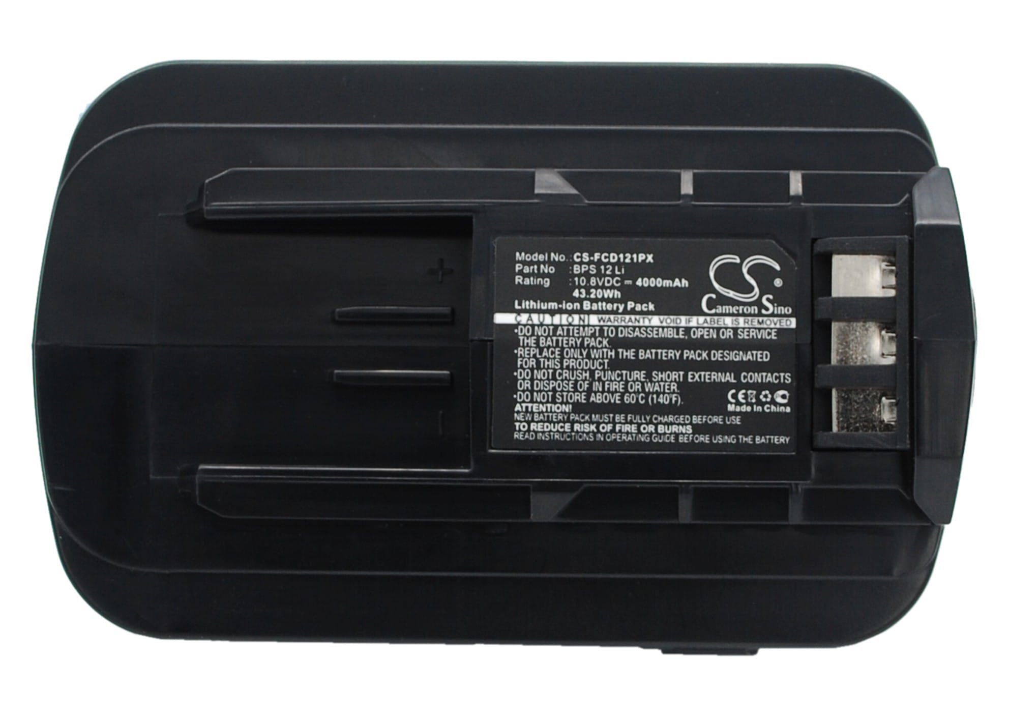 Batteri till Festool T12+3 Cordless Drill - 4.000 mAh