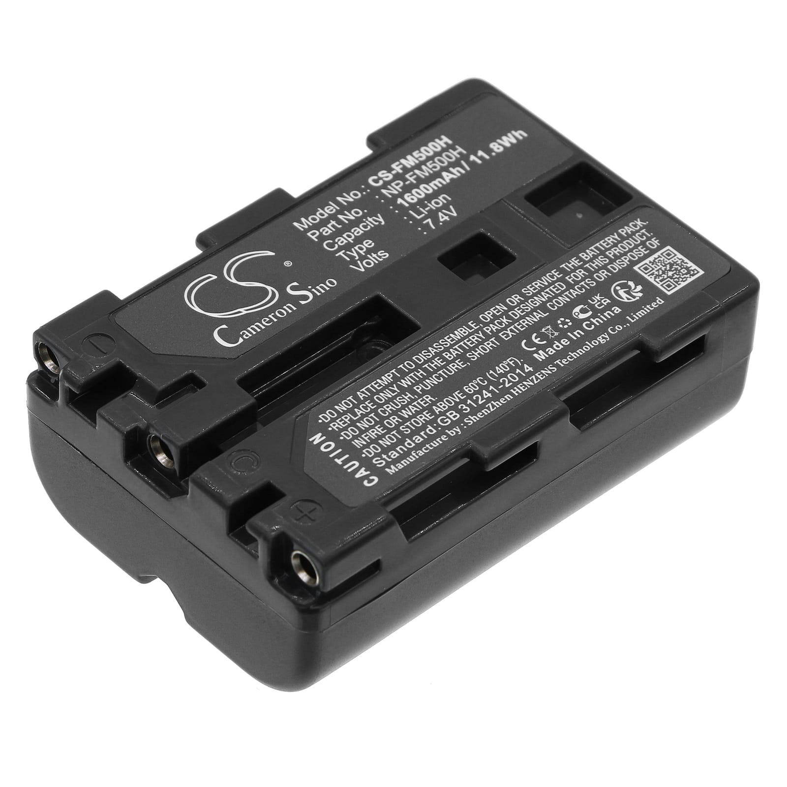 Batteri till Sony som ersätter NP-FM500H