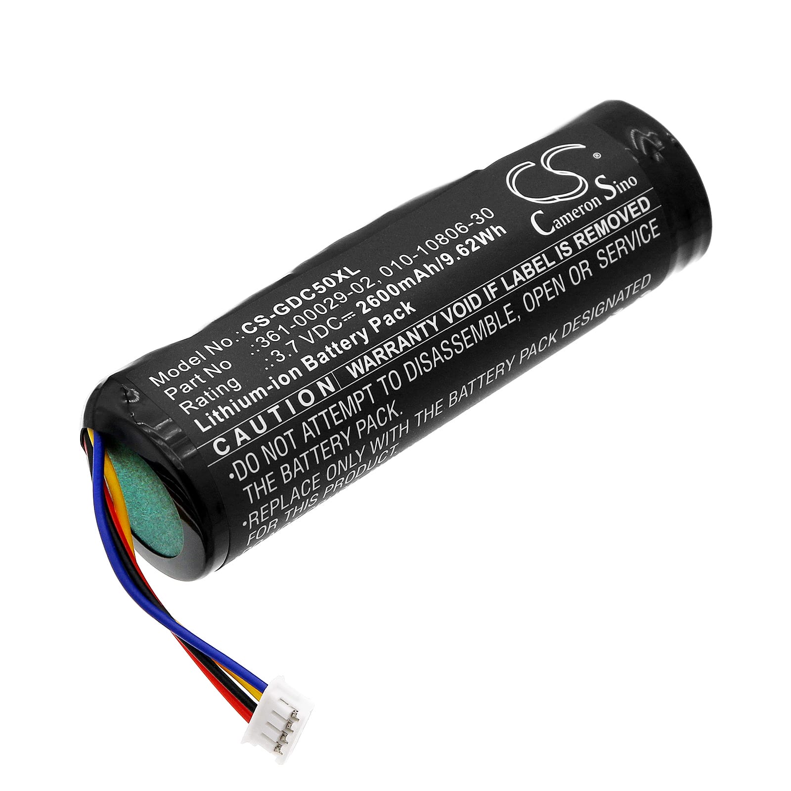 Batteri till Garmin DC50 mfl - 2.600 mAh