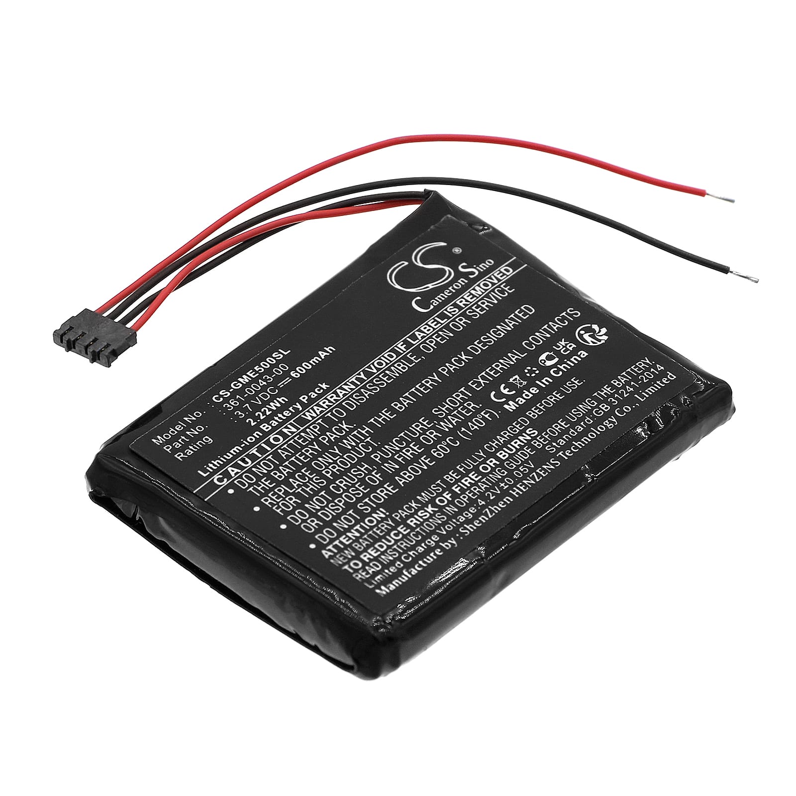 Batteri till Garmin Edge 500 mfl