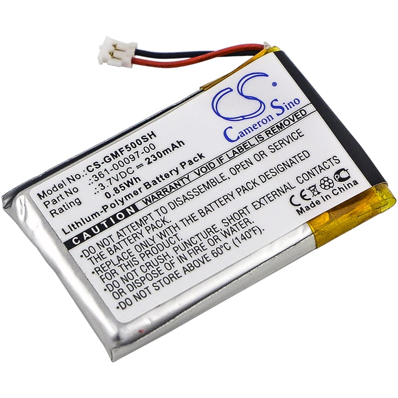 Batteri till Garmin Approach S60 mfl - 230 mAh