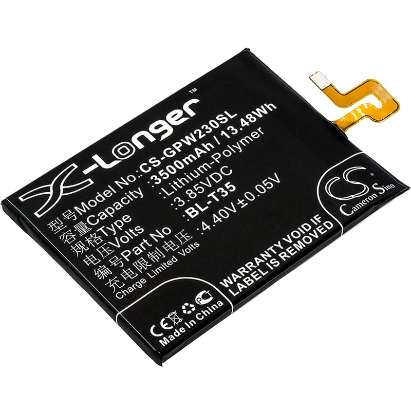 Batteri till Google Pixel 2 XL 2018 mfl - 3.500 mAh